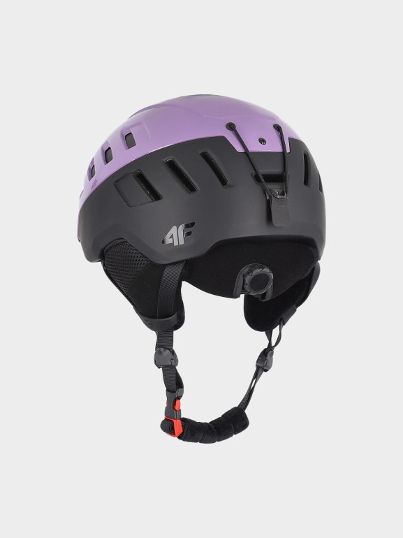 Kask narciarski uniseks 4F 4FWAW24AHELU072 - fioletowy