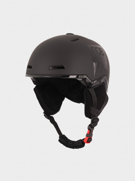 Kask snowboardowy uniseks 4F 4FWAW24AHELU071- czarny