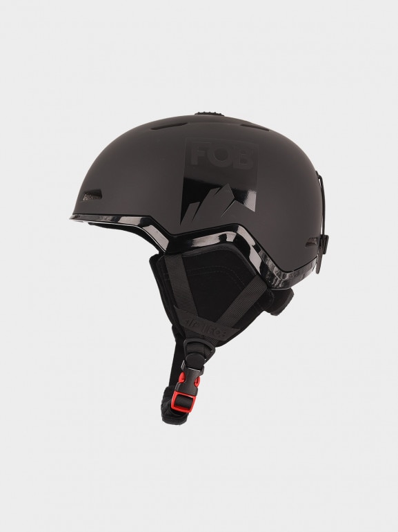 Kask snowboardowy uniseks 4F 4FWAW24AHELU071- czarny