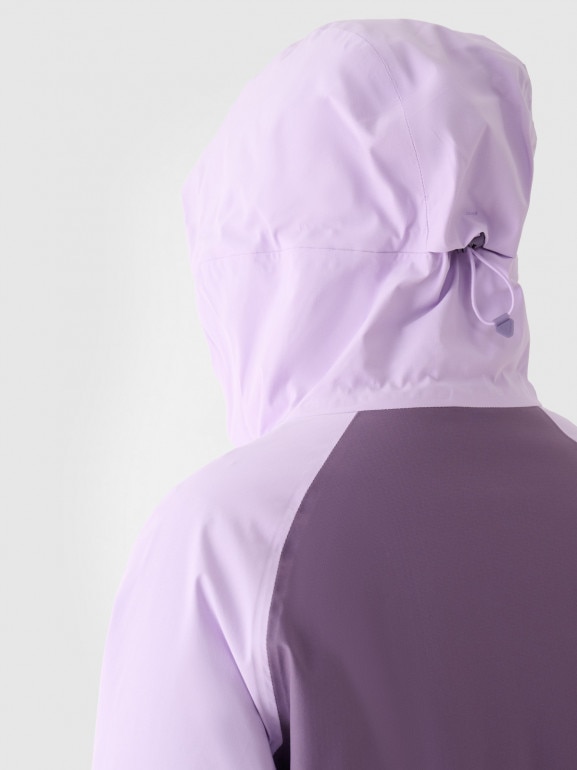 Damska kurtka narciarska 4F 4FWAW24TTJAF593 - fioletowa