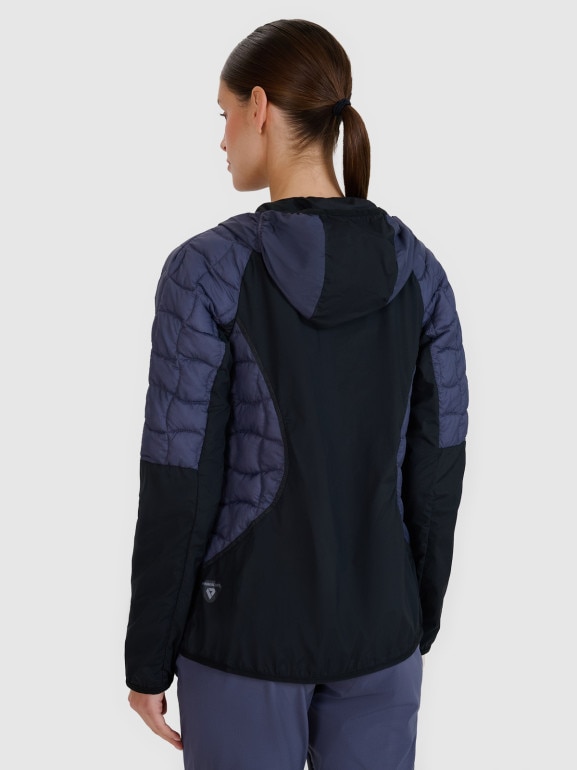 Damska kurtka trekkingowa 4F 4FWSS25TTJAF720 - granatowa