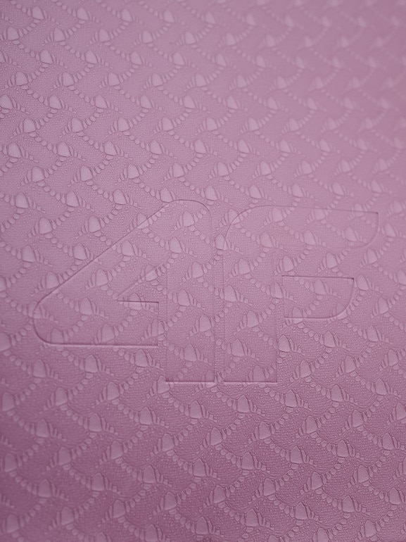 Mata treningowa antyposlizgowa 4F 4FRMM00AMATU034 - fioletowa