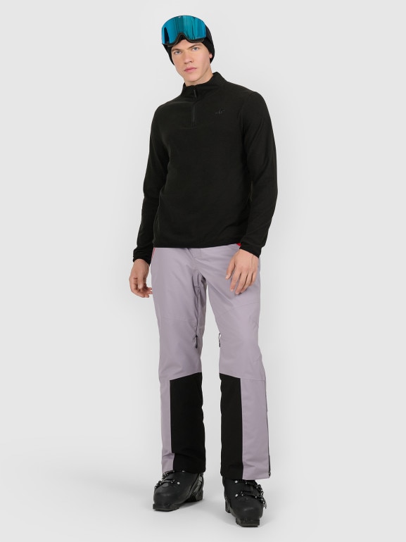 Męska bielizna termiczna (góra) 4F 4FRAW25UFLEM082 - czarna