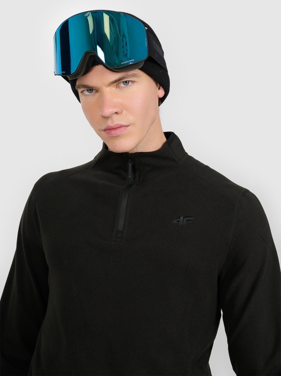 Męska bielizna termiczna (góra) 4F 4FRAW25UFLEM082 - czarna