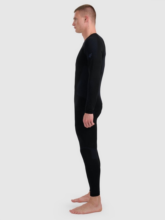 Męska bielizna termoaktywna (dół) 4F 4FWAW25USEAM223 - czarna