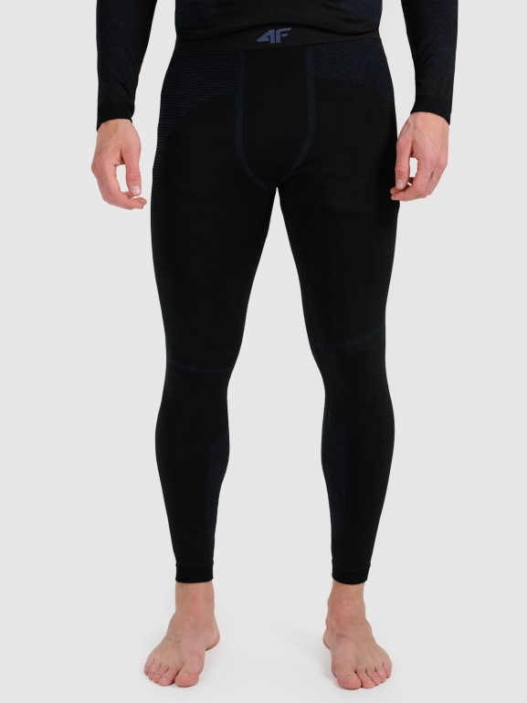 Męska bielizna termoaktywna (dół) 4F 4FWAW25USEAM223 - czarna