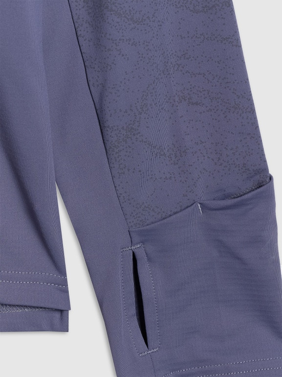 Męska bluza do biegania 4F 4FWAW25TFSWM576 - niebieska