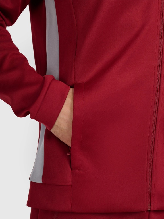 Męska bluza treningowa 4F 4FWAW25TFSWM587 - czerwona