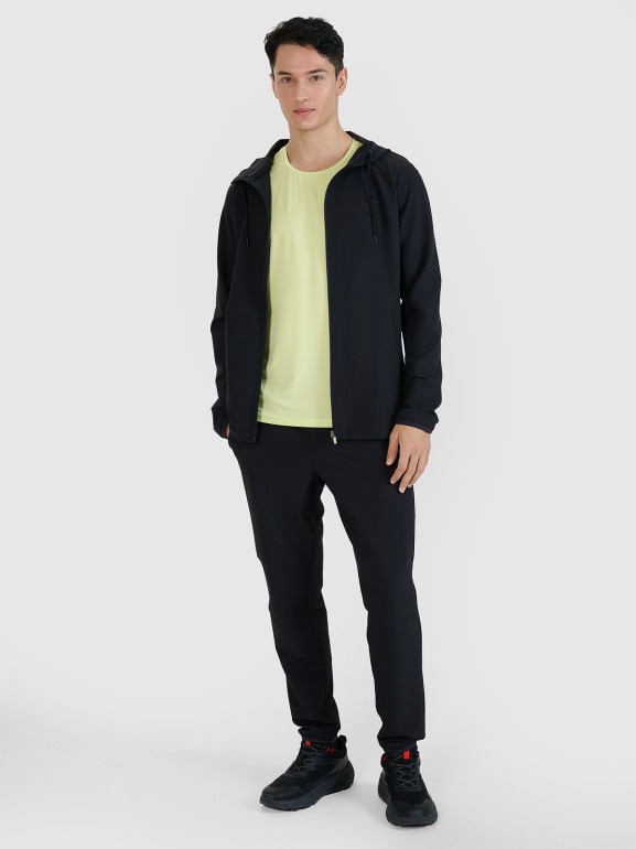 Męska bluza treningowa 4F 4FWSS25TFSWM458 - czarna