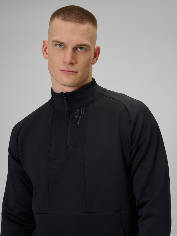 Męska bluza treningowa 4F 4FWSS26TFSWM628 - czarna