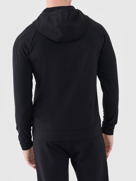 Męska bluza treningowa 4F 4FWSS26TFSWM631 - czarna