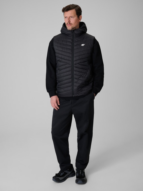 Bezrękawnik treningowy 4F PRO 4FWSS26TVJAM344 - czarny