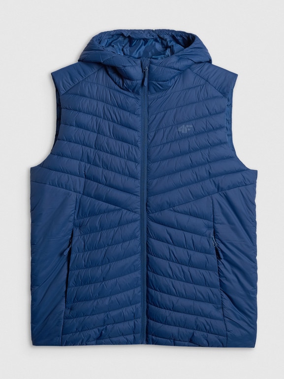 Bezrękawnik treningowy 4F PRO 4FWSS26TVJAM344 - granatowy