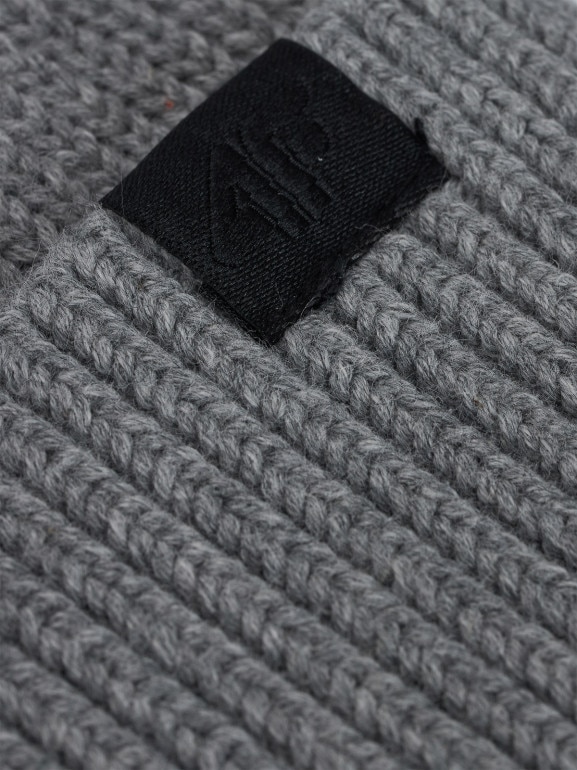 Męska czapka beanie 4F 4FRAW25ACAPM0831 - szara