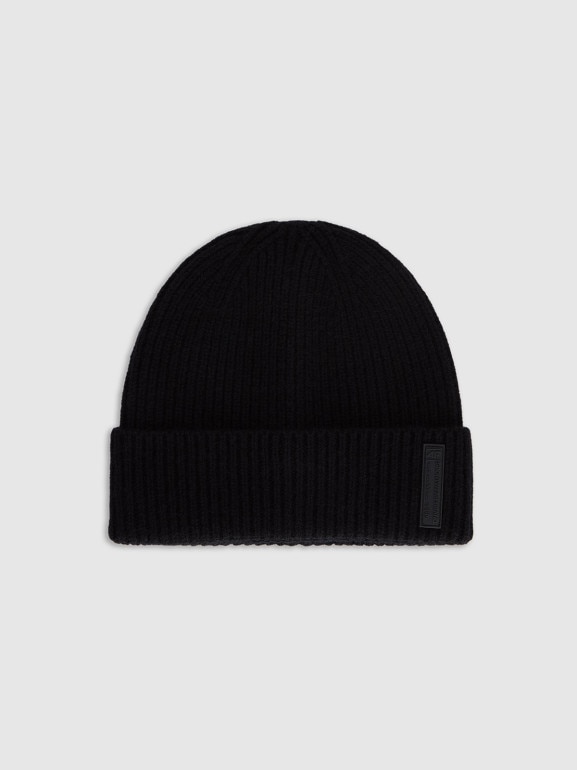 Męska czapka beanie wełniana 4F 4FRAW25ACAPM0719 - czarna