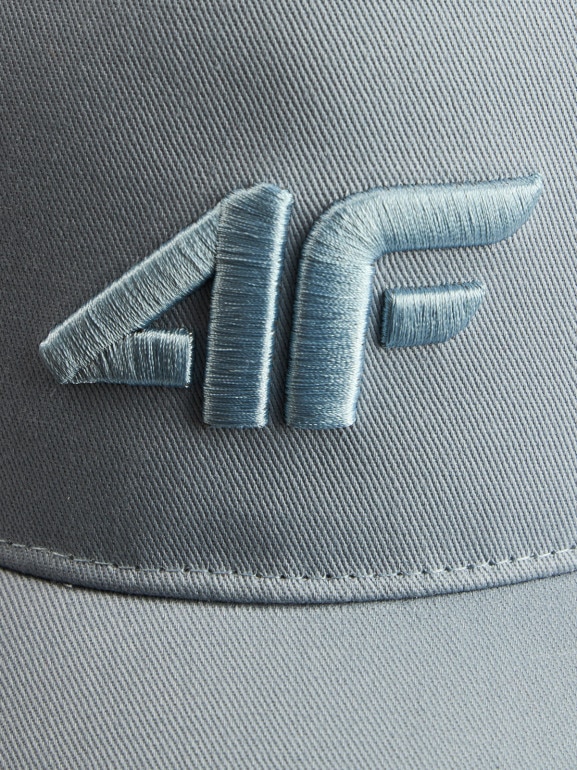 Męska czapka z daszkiem 4F 4FRSS26ACABM0705 - niebieska