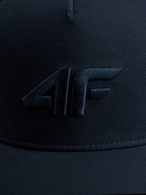Męska czapka z daszkiem 4F 4FRSS26ACABM0705 - granatowa