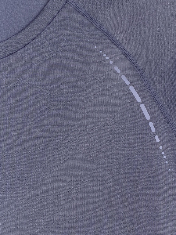 Męska koszulka do biegania 4F 4FWAW25TFTSM1499 - niebieska