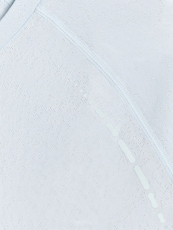 Męska koszulka do biegania 4F 4FWAW25TFTSM1499 - niebieska