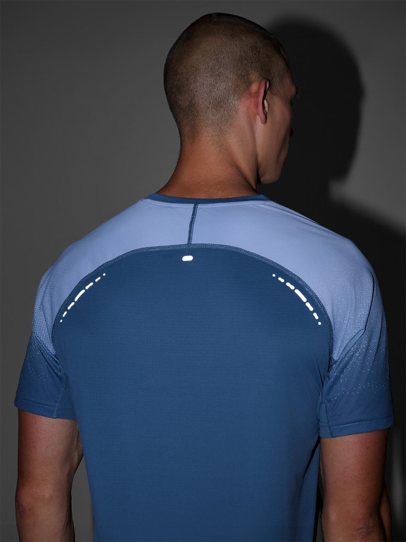 Męska koszulka do biegania 4F 4FWAW25TFTSM1506 - szara