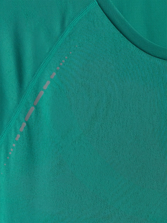 Męska koszulka do biegania 4F 4FWSS26TFTSM1800 - zielona