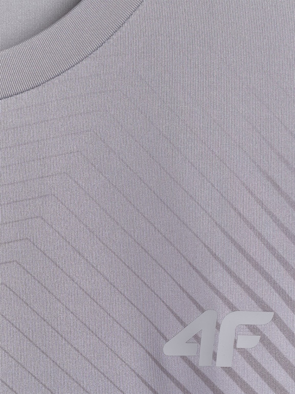 Męska koszulka treningowa 4F 4FRAW25TFTSM2081 - czarna