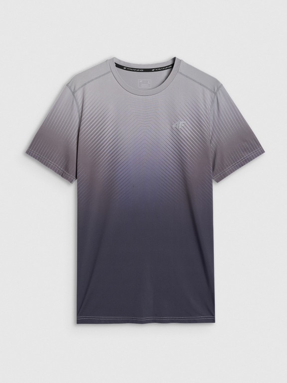 Męska koszulka treningowa 4F 4FRAW25TFTSM2081 - czarna