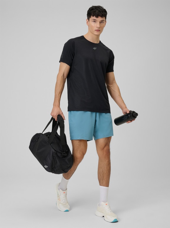 Męska koszulka treningowa 4F 4FRSS26TFTSM2289 - czarna