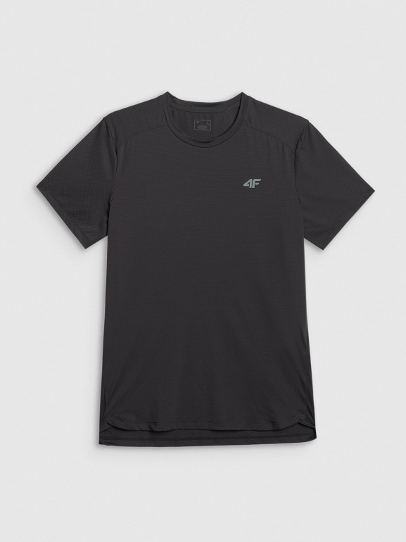 Męska koszulka treningowa 4F 4FRSS26TFTSM2291 - czarny