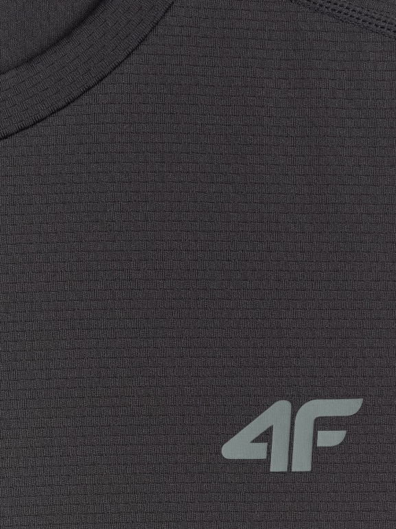 Męska koszulka treningowa 4F 4FRSS26TFTSM2291 - czarny