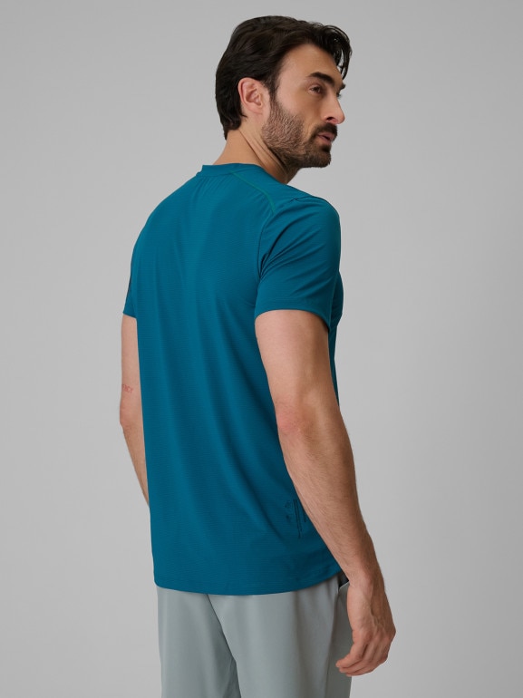 Męska koszulka treningowa 4F 4FRSS26TFTSM2291 - zielony