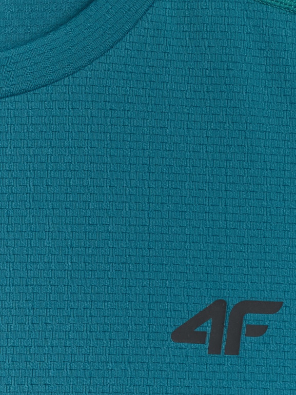 Męska koszulka treningowa 4F 4FRSS26TFTSM2291 - zielony
