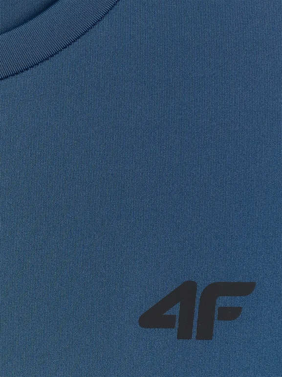 Męska koszulka treningowa 4F 4FRSS26TFTSM2344 - niebieska