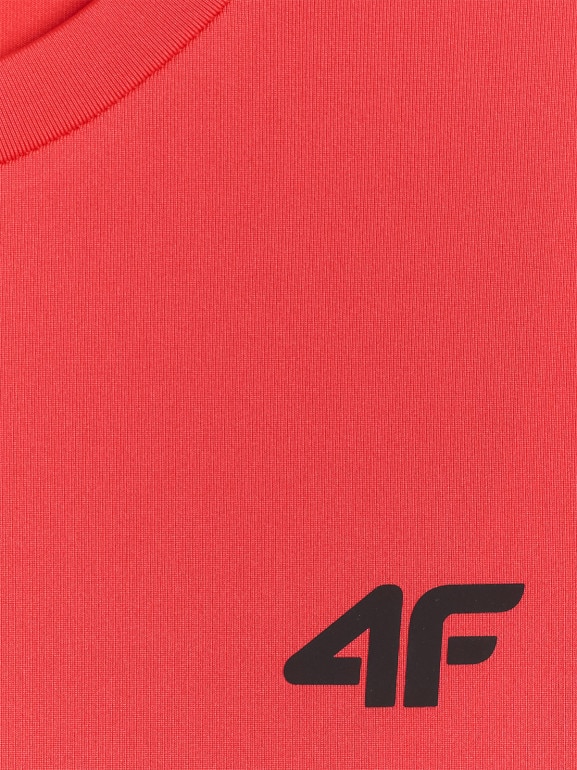 Męska koszulka treningowa 4F 4FWSS26TFTSM1785 - czerwona