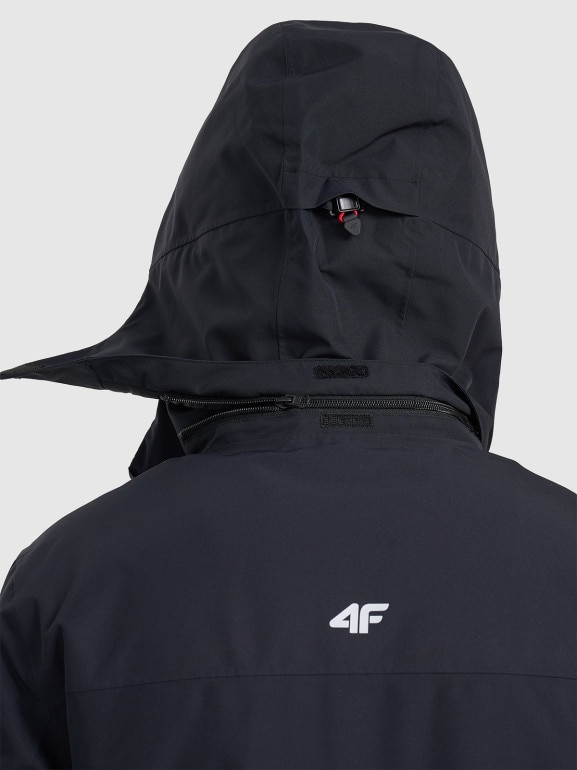 Męska kurtka narciarska 4F 4FRAW25TTJAM1078 - czarna