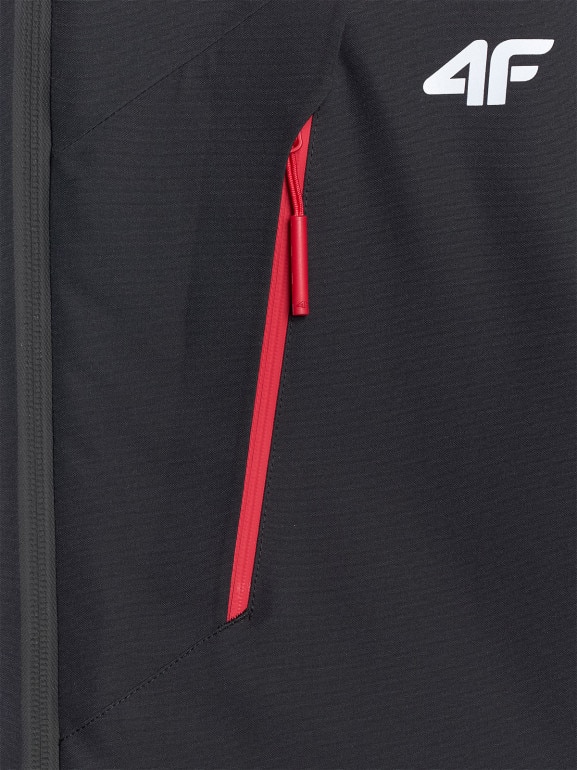 Męska kurtka narciarska 4F 4FRAW25TTJAM1078 - czarna