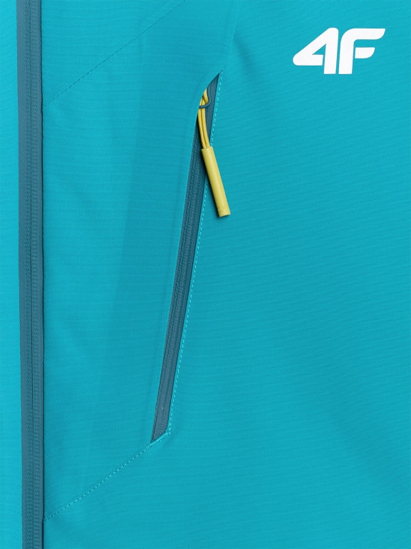 Męska kurtka narciarska 4F 4FRAW25TTJAM1078 - niebieska