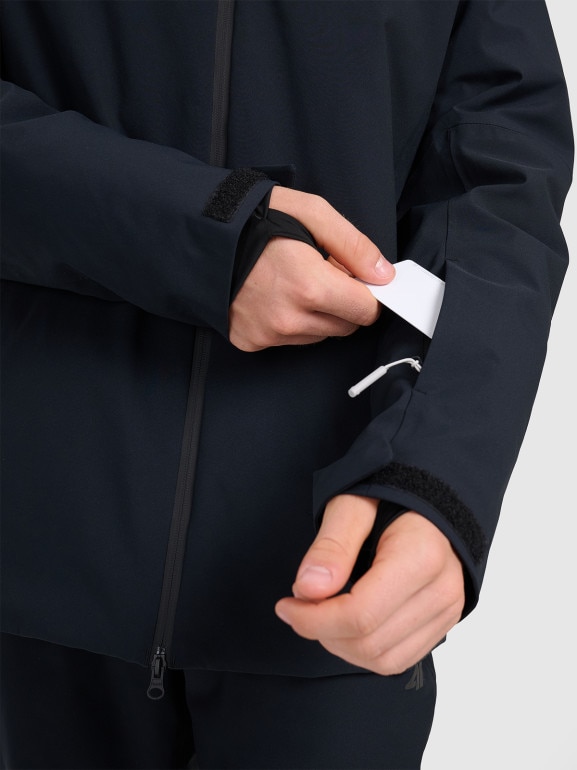 Męska kurtka narciarska 4F 4FRAW25TTJAM1080 - czarna