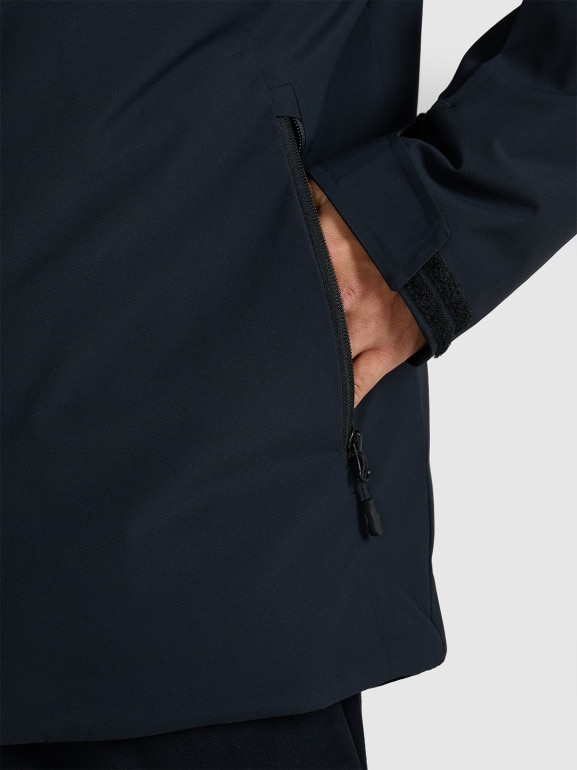 Męska kurtka narciarska 4F 4FWAW25TTJAM0787 - czarna