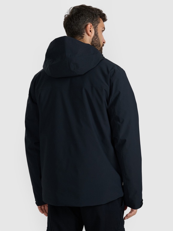 Męska kurtka narciarska 4F 4FWAW25TTJAM0787 - czarna