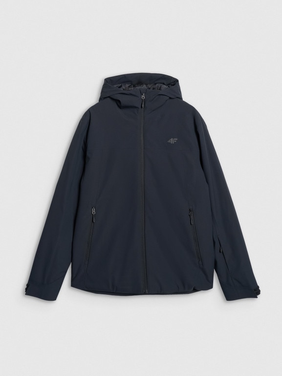 Męska kurtka narciarska 4F 4FWAW25TTJAM0787 - czarna
