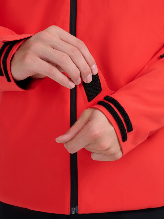 Męska kurtka narciarska 4F 4FWAW25TTJAM0787 - czerwona