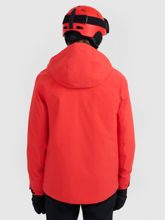 Męska kurtka narciarska 4F 4FWAW25TTJAM0787 - czerwona
