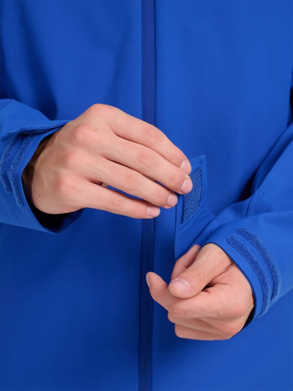 Męska kurtka narciarska 4F 4FWAW25TTJAM0787 - niebieska