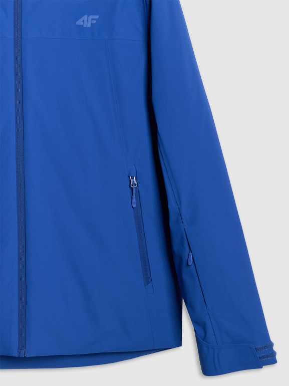 Męska kurtka narciarska 4F 4FWAW25TTJAM0787 - niebieska
