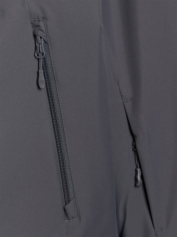 Męska kurtka narciarska 4F 4FWAW25TTJAM0951 - szara