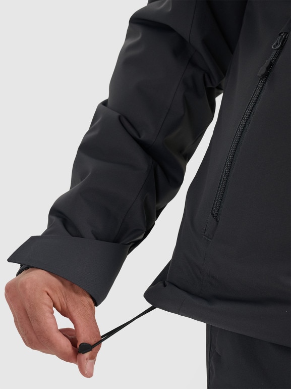 Męska kurtka narciarska 4F 4FWAW25TTJAM0951 - szara