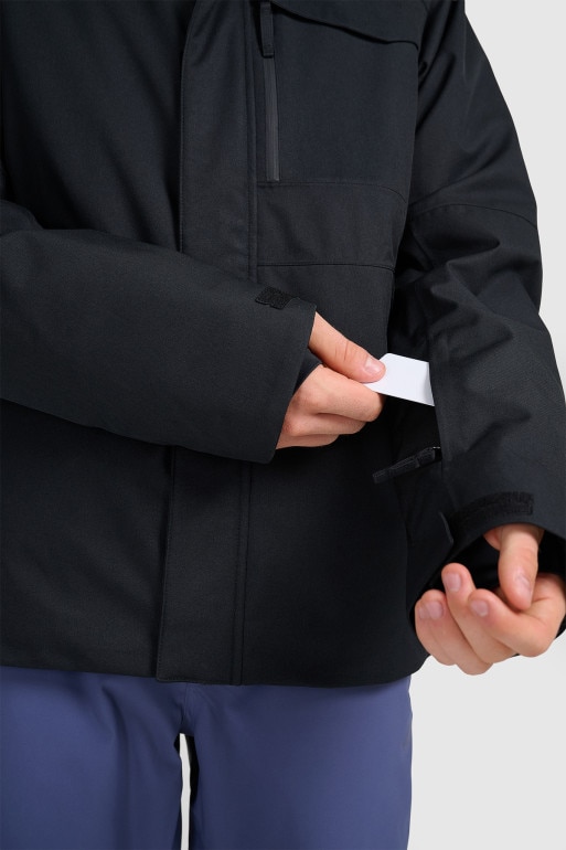 Męska kurtka narciarska 4F 4FRAW25TTJAM1079 - czarna