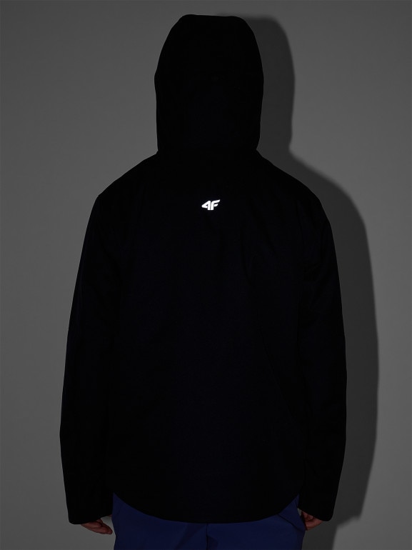 Męska kurtka narciarska 4F 4FRAW25TTJAM1079 - czarna
