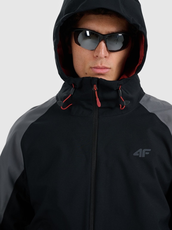 Męska kurtka przejściowa 4F 4FRAW25TTJAM0963 - szara
